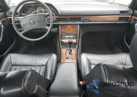 1986 Mercedes-Benz 420 Sel из США, поврежденный, VIN WDBCA35D2GA246302
